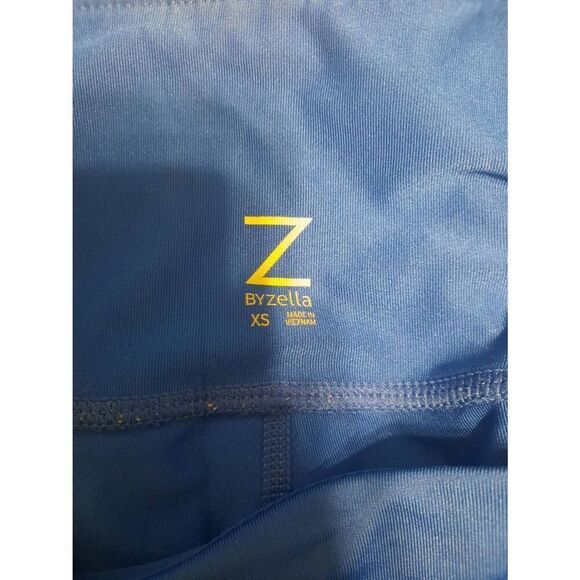 Z by Zella Size XS Royal Blue Leggings Yoga Workout - Picture 3 of 3